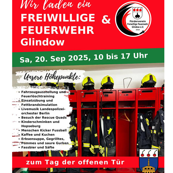 FFW Glindow: Tag der offenen Tür
