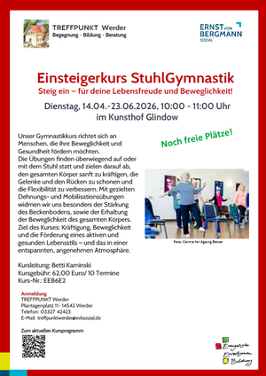 Angebot TREFFPUNKT Werder - Stuhlgymnastik