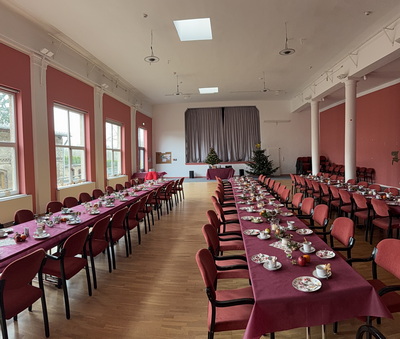 Saal des Gemeindezentrums Glindow