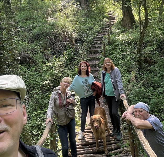 Vorbereitung der Instandsetzung der Wanderwege in den Glindower Alpen